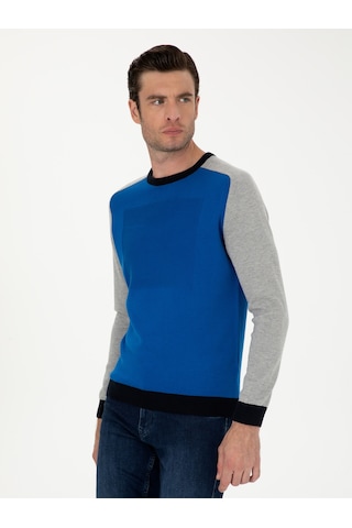 Cacharel Erkek Saks Kazak /triko 50272470-vr045 Mavi