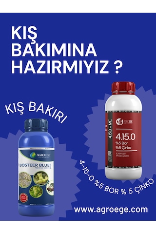 Hasat Sonu Kış Bakım Seti Blue - 4-15-0 1 Litre 2 li Set