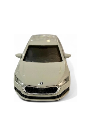 Welly 1/36 Skoda Octavia Beyaz Çek Bırak