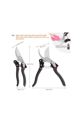 Budama Makası Bahçe İşleri Manuel Baypas Budama