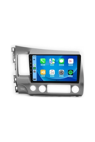 Maitech M-t-c 632 Serisi Honda Civic Fd6 2006-2012 6+64gb Multimedya Teyp 9"