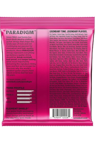 Ernie Ball 2023 Paradigm Super Slinky Elektro Gitar Teli 9-42