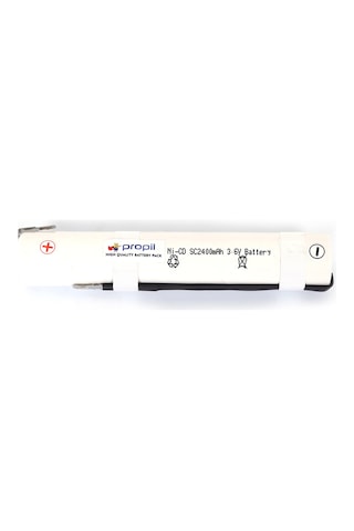 Fakir 3.6V 2400 mAh 3Lü Pabuç Girişli Uyumlu Şarjlı Süpürge Pili (411358476)