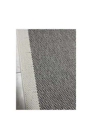Sisal Halı- Hol Koridor Halısı- Kaymaz Taban- Yıkanabilir Kilim Halı Yolluk Gri - Krem