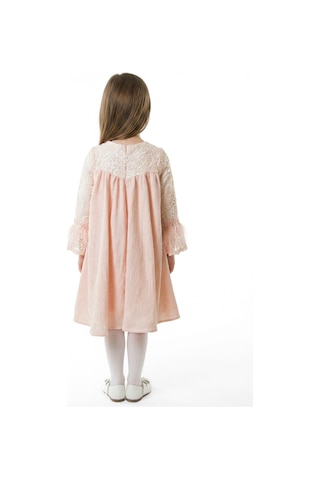 Xo Kids Kız Çocuk Elbise 3-7 Yaş 604 Pembe