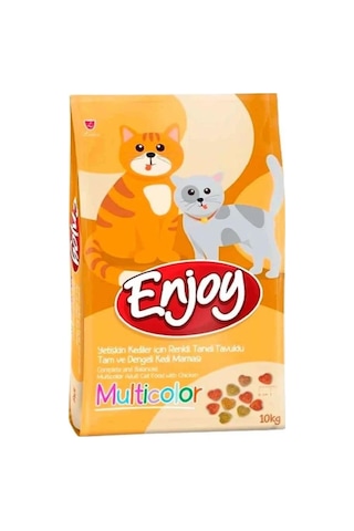 Multicolor Tavuklu Kedi Maması 10 Kg