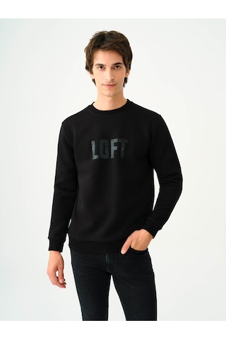 Loft Erkek Sweatshirt Siyah Lf2037698 25kp69000095 P6934 Siyah