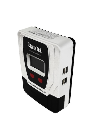 Betatek 60 Amper Pwm Solar Şarj Kontrol Cihazı - 12 / 24 Volt Akü Şarj Regülatörü - Şarj Kesici