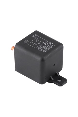 Yaozixa 12v 120a Yüksek Akım Araç Rölesi - 4 Pinli Nylon Kasa, Araba-van-bot Uyumlu, Düşük Akımı Yüksek Akıma Dönüştürücü