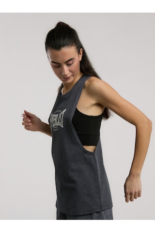 Everlast Authentic Boxing Wmn Oversize Antrasit Kadın Atlet Antrasit