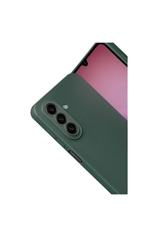 Sptmgldı Newface Samsung Galaxy Uyumlu  A17 5g Thermax Silikon Kılıf - Koyu Yeşil