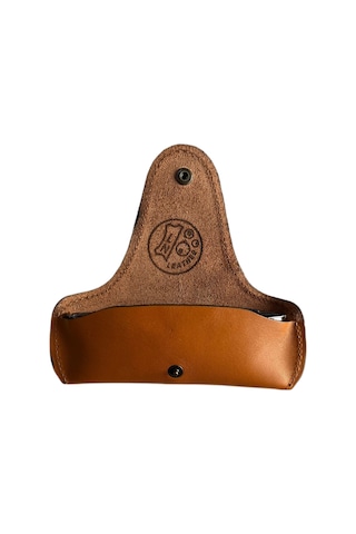 Lnleather Gerçek Deri Gözlük Kılıfı Açık Kahve 95838127