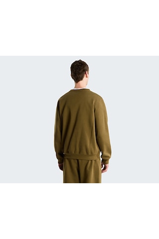 The North Face M Tnf Essentıal Drew Peak Regular Crew Erkek Outdoor Sweatshirts Nf0a8fd92ek1 Bej