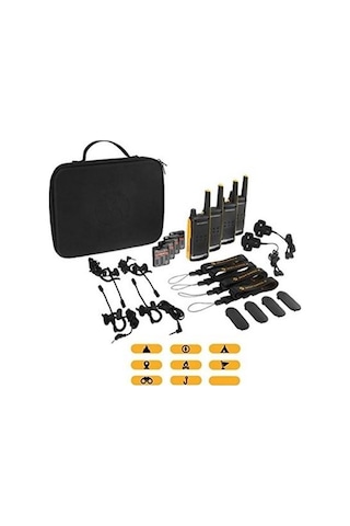 Motorola T82 Extreme Quadpack 4 Adet Pmr Telsiz