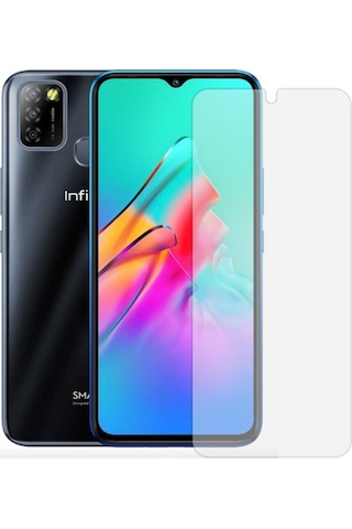 Infinix Smart 5 Nano Kırılmaz Cam Ekran Koruyucu Şeffaf