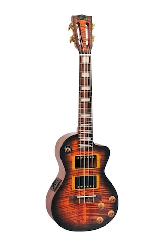 Mahalo Ma3eg Artist Elite Series Tenor Elektro Ukulele Les Paul-style