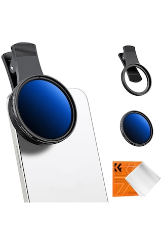 K&f Concept Klipsli 52mm Nd2-400 Filtre Seti - iPhone Uyumlu 15 / 14 / 13 / 12 / 11 Serisi