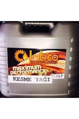 Lubco Süper Kesme Yağı (d) 16lt Bidon N11.347