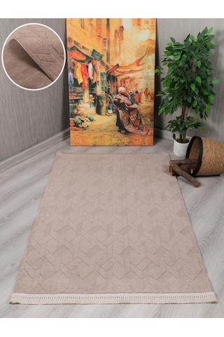 My Evilla Modern Dekoratif Lara Vizon Dokuma Halı 9401c