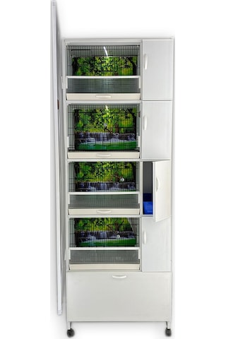 İstanbul Kafes Model 1Dy Pvc Kuş Dolabı