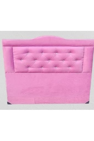 Bengi Ticaret Dk El Yapımı Tay Tüyü Kumaş Tek Kişilik Başlık Pembe 90