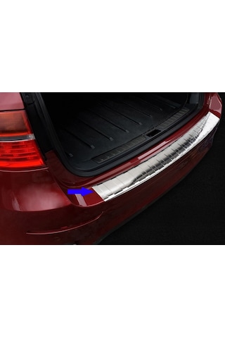 S-Dizayn  Bmw X6 E71 Krom Arka Tampon Eşiği 2007-2018