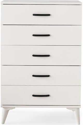 Kumsal 5 Çekmeceli Şifonyer 70x46x105cm 001