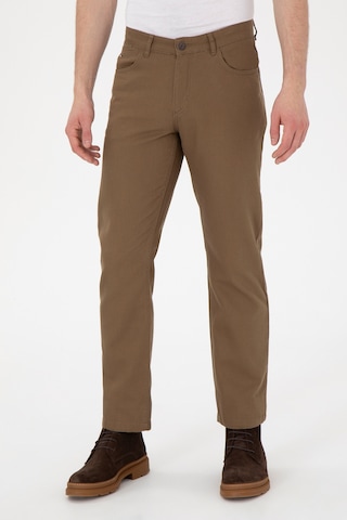 U.s. Polo Assn. Erkek Haki Pantolon Kanvas-chino 50291178-vr027 Haki