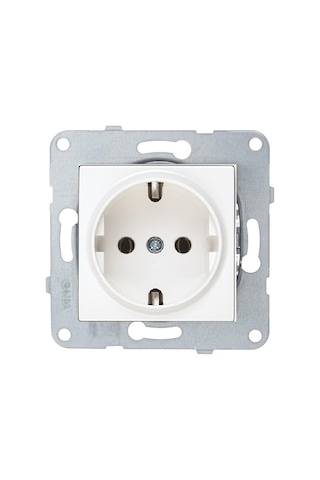 Viko Karre Topraklı Priz 12 Adet - Çerçevesiz