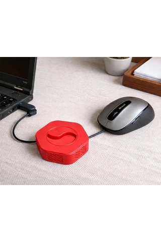 Masaüstü Pratik Kablo Sarıcı Ve Düzenleyici Kablo Karmaşasına Son Veren Mekanik Toparlayıcı Mouse Ve Şarj Kablosu Uyumlu