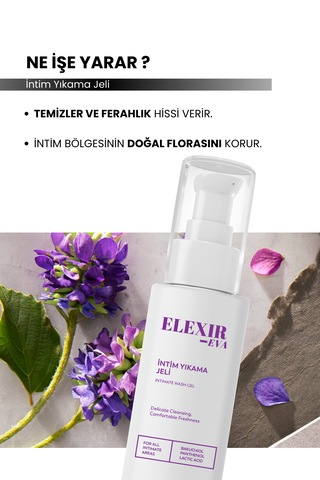 Bakuchiol Intim Wash Kadın Özel Bölge Temizleme Jeli Hassas Bakım 100 Ml