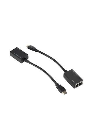 Hdmi Rj45 Cat5e 6 Extender Uzatıcı Uzatma Aparatı Adaptör