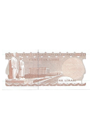 20 Lira 6.emisyon 3.tertip G71 311179 Wb0155