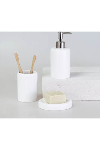 Victoria Diş Fırçalık Beyaz