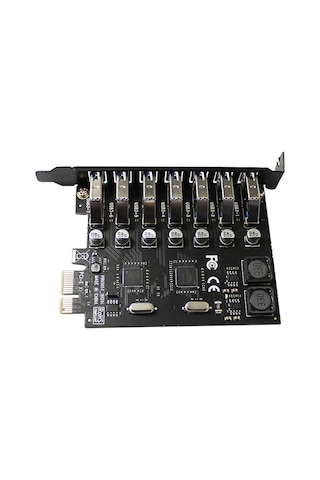 Pcı Express Pcı-E Usb 3.0 Kart 4899P Pcıe 7 Port Çoklu Çoklayıcı