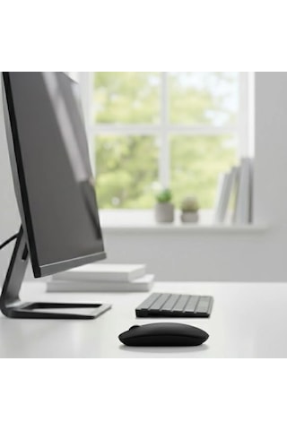Siyah Renkli Ergonomik Sessiz Kablosuz Mouse Usb Alıcılı, Ofis Ve Oyun İçin Konforlu Bilgisayar Faresi Ms6310 Diğer