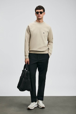 Lufian Grant Bej Erkek Sweatshirt 112030179 Bej