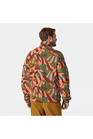 Helly Hansen Panorama Printed Pile Snap Mont Erkek Polar-28824-turuncu