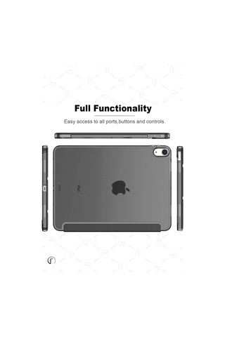 Apple Uyumlu iPad 10.9 İnç 10.nesil Fuchsia Smart Cover Akıllı Tablet Kılıfı Kılıf
