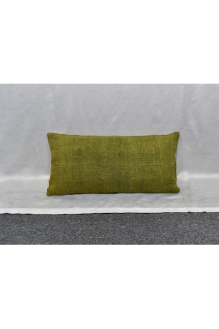 Zehra Abla Halı Yeni El Dokuma Dekoratif Lumbar Kilim Kırlent Yastık Kılıfı 6876 Çok Renkli
