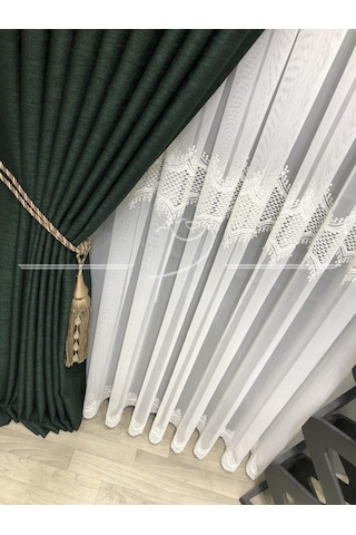 Fon Perde Brillant Marka Ayber Desen j027019 Jakar Fonluk