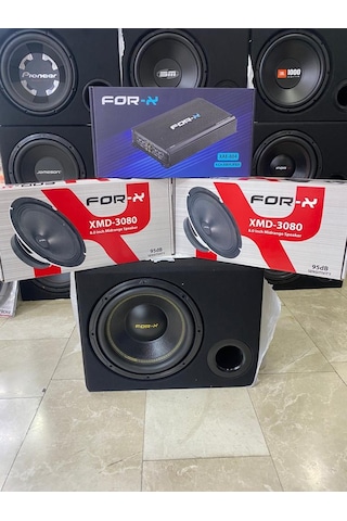 Forx Set 30cm Bass Forx 20cm İki Takım Midrange Forx Anfi 4000wat