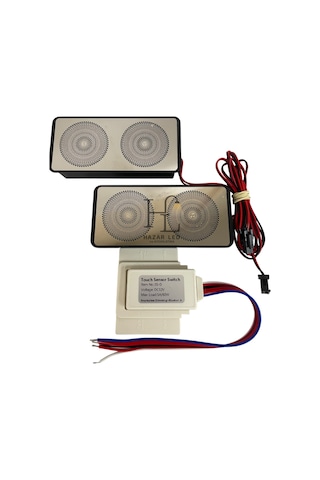 12 Volt 5 Amper 60 Watt Dokunmatik Touch Ayna Arkası Sensör Bluetooth Hoparlör Banyo Aynası Sensörü Beyaz