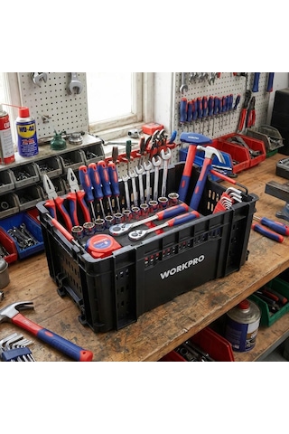 Workpro Wp283028 46lt 55,7x32,2x25cm Üstü Açık Profesyonel Takım