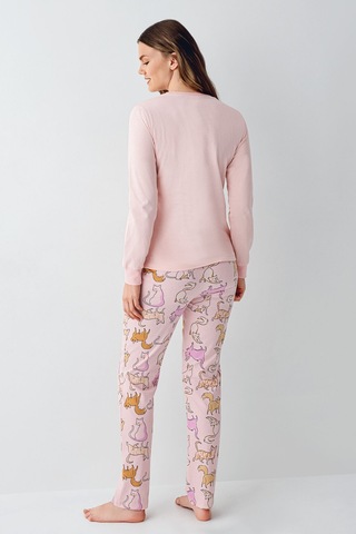 Rolypoly Kadın Pembe Pijama Takımı Rp3710-s-v2 Pembe