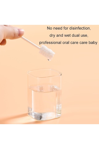 Sones Cuyuansd 30 Adet/kutu Bebek Ağız Temizleyici Dil Temizleme Gazlı Bez Çubuğu, Stil: Klasik