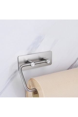 Deltahome Paslanmaz Çelik Kağıt Havluluk Askılık - Inox