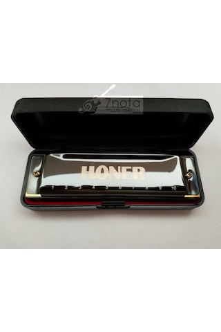 H1005 - Profesyonel Ağız Mızıkası - Metal Gövde - Siyah - C