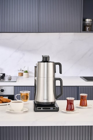 Homend Smart Royaltea Plus 1781H 2In 1 Inox Wifi Otomatik Çay Ve Türk Kahve Makinesi