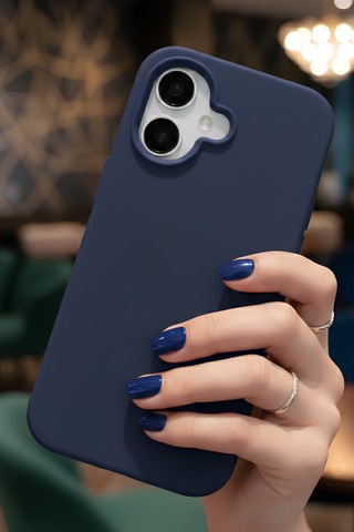 Apple Apple iPhone 17 İçin Uyumlu Içi Kadife Kamera Korumalı Silikon A Kalite Lansman Kapak